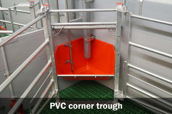 PVC corner trough for Welsafe