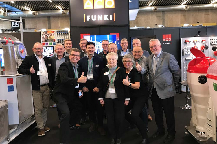 ACO-Funki-team-at-the-exhibition