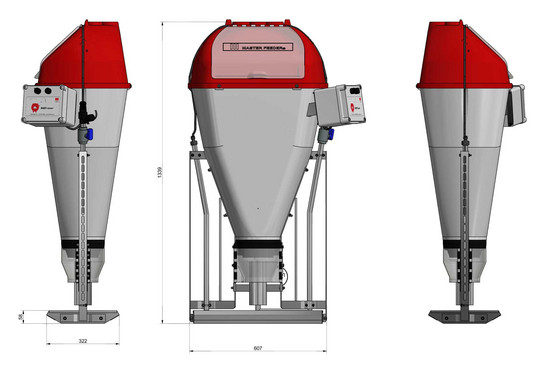 Baby Feeder dimensions