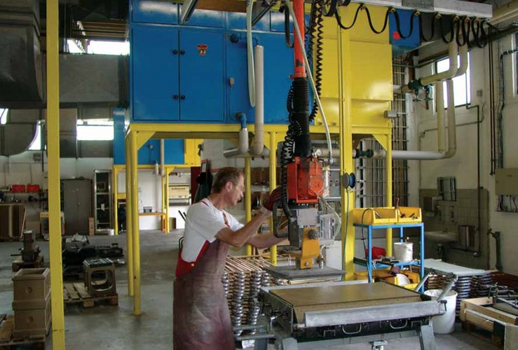Polymerbetonproduktion 3