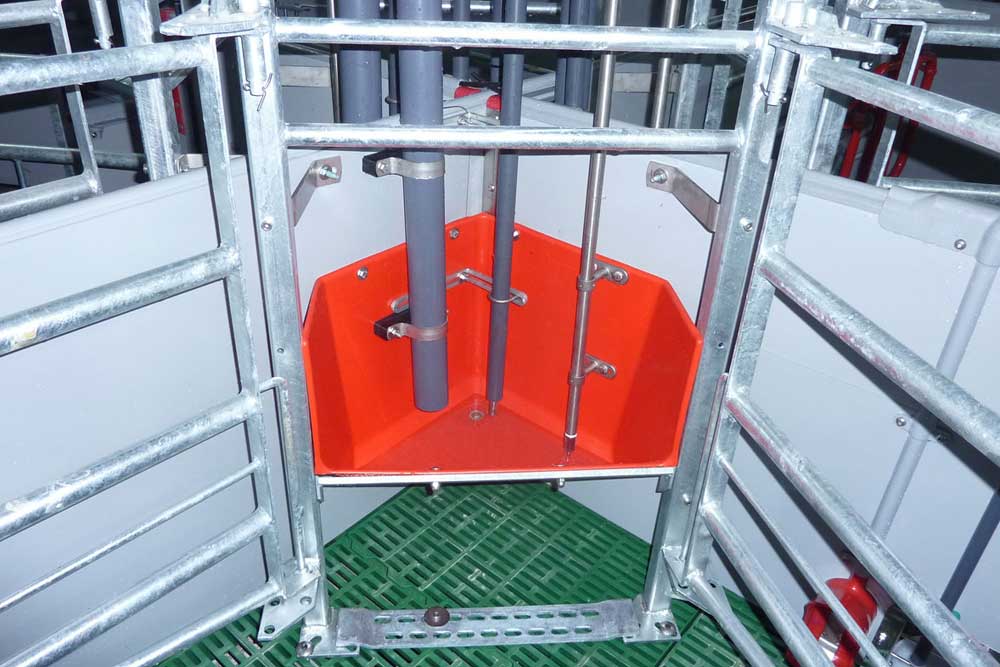 Plastic troughs